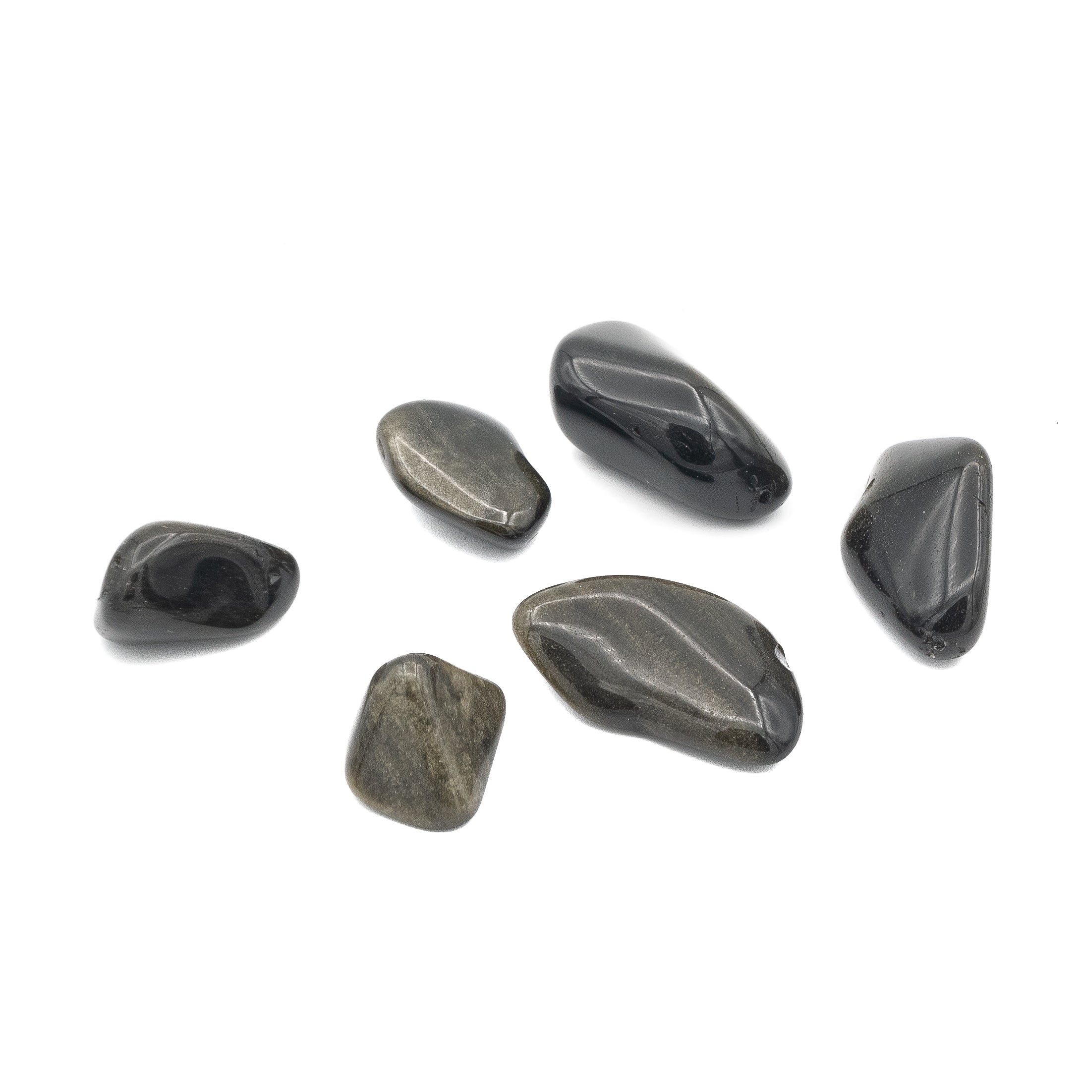 Obsidian - Gold Sheen Tumble $3